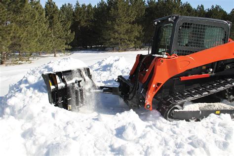 snow plow bid with a skid steer|best skid steer snow plow.